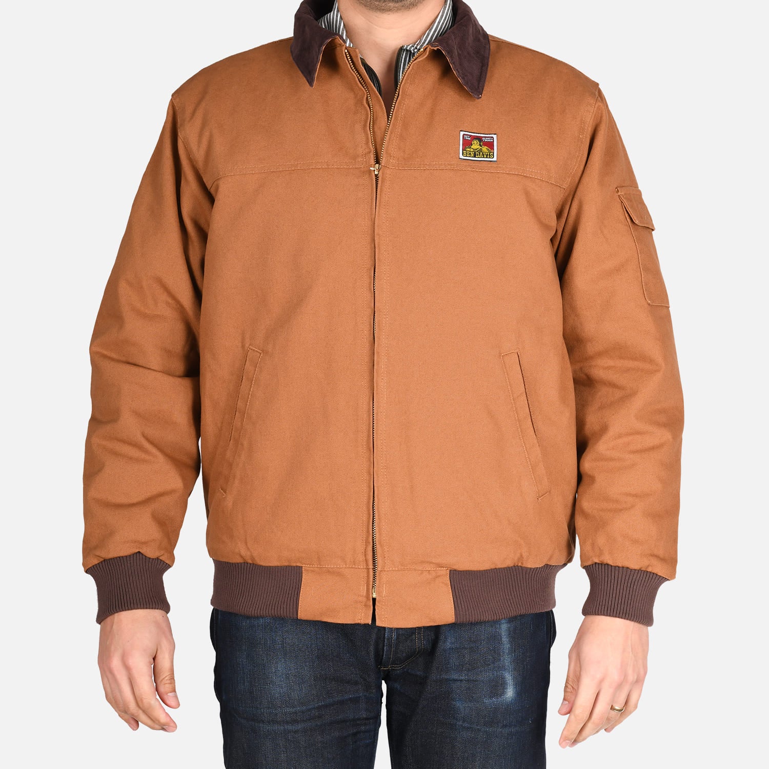 Canvas Mechanic's Jacket - Brown