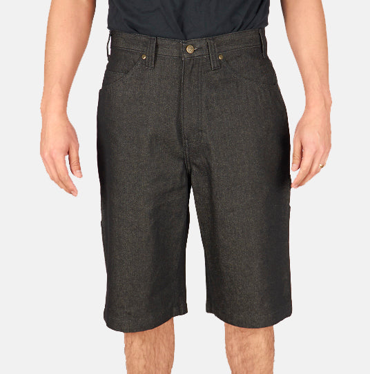 Carpenter Shorts - Black Denim